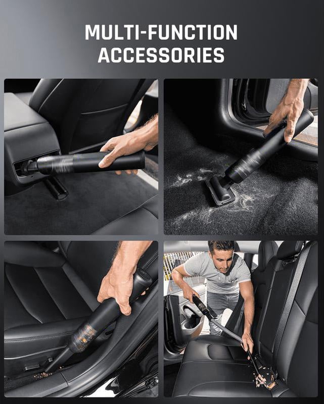 Slim V8 Mate Cordless Car Vacuum High Power 12000Pa/30AW