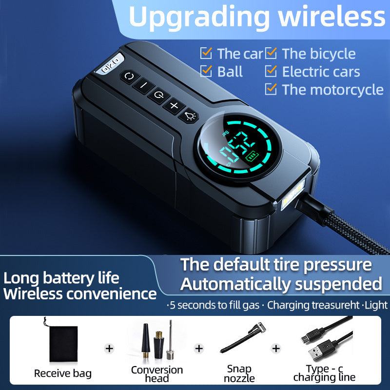 [New upgrade of technology] Car inflatable pump