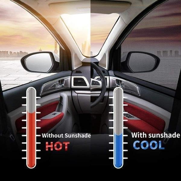 Universal car window screens （2pack）