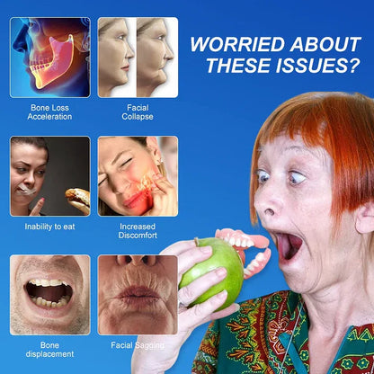 Ends Today: 70% OFF! ⏰70% OFF! KLENIMORE™ Medical Full Denture with Strong Suctiond Custom-Fit Full Functional Dentures🦷Obtain American Dental Association (ADA) Certification
