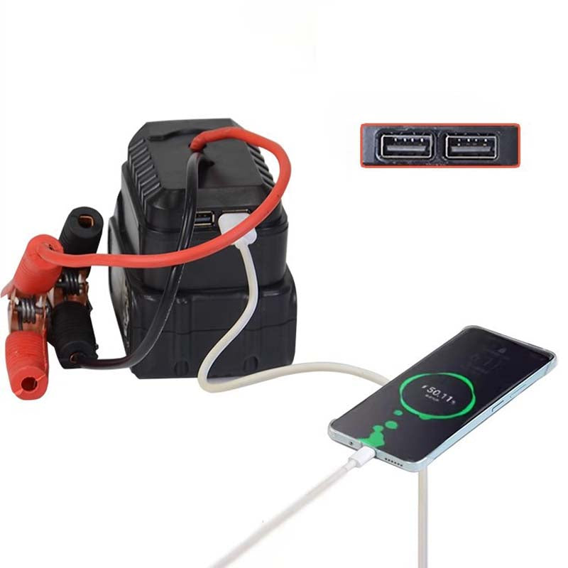 Emergency jump start for car batteries
